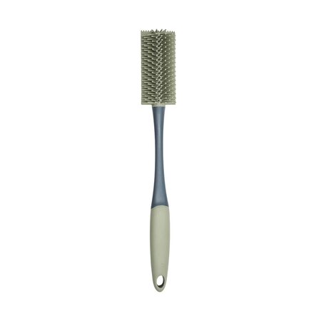 Merkloos Siliconen fles borstel - Antikras Flessenborstel - 34 cm