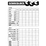 merkloos Games Yahtzee Scoreblok - Scoreblok Yahtzee - 100 Vellen