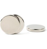merkloos Sterke magneten rond – 50N - 20 stuks – 8 x 2mm