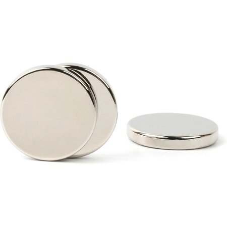 merkloos Sterke magneten rond – 50N - 20 stuks – 8 x 2mm