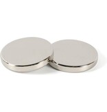 merkloos Sterke magneten rond – 50N - 20 stuks – 8 x 2mm