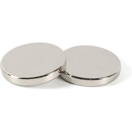 merkloos Sterke magneten rond – 50N - 20 stuks – 8 x 2mm