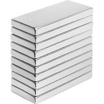 Super sterke magneten - Rechthoek - 10x5mm - Whiteboard magneet - Koelkast magneet - 10 stuks