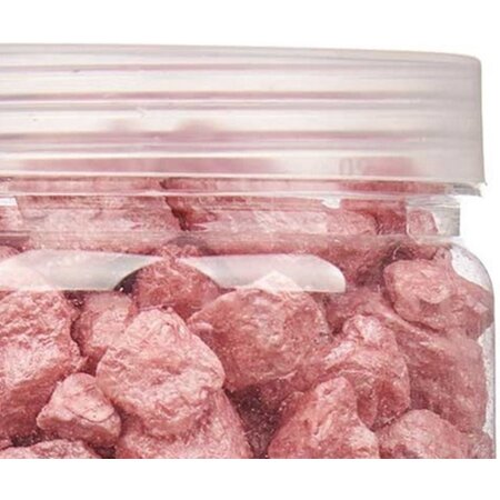 Giftdecor Decoratie stenen kiezels voor aquarium en vazen - 10-20 mm steentjes - Roze  - 1400 gram