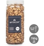 Giftdecor Decoratie stenen - Goud - 10-20 mm steentjes - 700 gram kiezels - Aquarium en vazen vulling