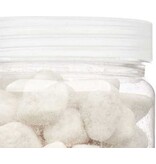 Giftdecor Decoratie stenen kiezels voor aquarium en vazen - 10-20 mm steentjes - Wit- 700 gram