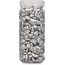 Giftdecor Decoratie stenen kiezels voor aquarium en vazen - 10-20 mm steentjes - Zilver - 700 gram