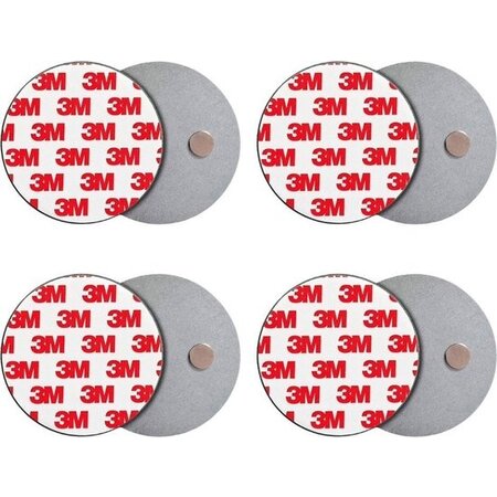 Benson Rookmelder Magneet Montageset 4 Stuks