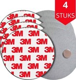 Benson Rookmelder Magneet Montageset 4 Stuks