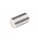 Merkloos Sterke magneten rond – 50N - 10 stuks – 25 x 2mm