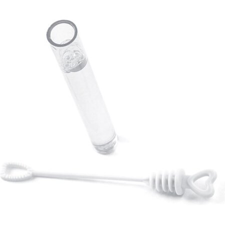 Ginger Ray Ginger Ray Bellenblaas voor bruiloft - Hartje wit - Set-24