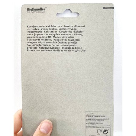 Rietmüller Koekjes vorm - Uitsteekvorm - Cookie cutter - Flamingo paradise - Roze - 12 cm