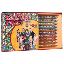 Kleurpret met Kinderen voor kinderen - Kleurboek en 10 kleurpotloden.