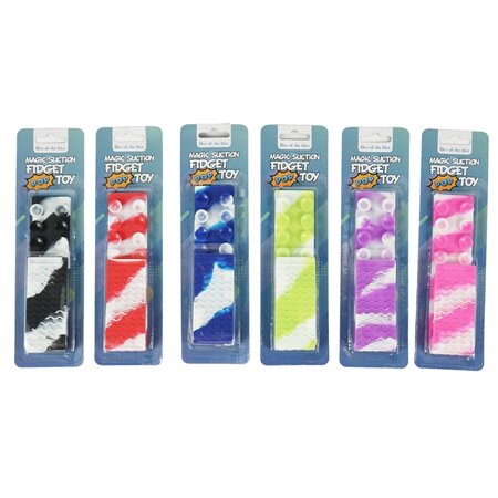 Out Of The Blue Fidget pop toy XL - Magic suction toy - Anti-stress - Kleur assorti geleverd