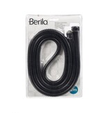 Berilo Flexibele doucheslang - Bath Shower - Douche - Bad - Slang - Zwart - 1.5 meter