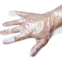 Transparante plastic wegwerp handschoenen - Latex vrij - universeel - 300 stuks