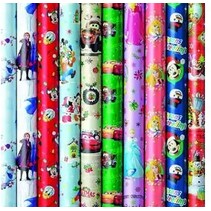 Disney cadeaupapier - kerstpapier inpakpapier 200 x 70 cm - 5 rollen