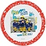 HIT entertainment Kinderbord Brandweerman Sam - Plat bord - Kunststof - Ø 20,8 cm
