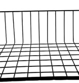 Migros Home Hangmand zwart - metaal - onderplank-organizer - 32 x 26 x 13 cm