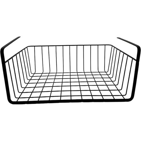 Migros Home Hangmand zwart - metaal - onderplank-organizer - 32 x 26 x 13 cm