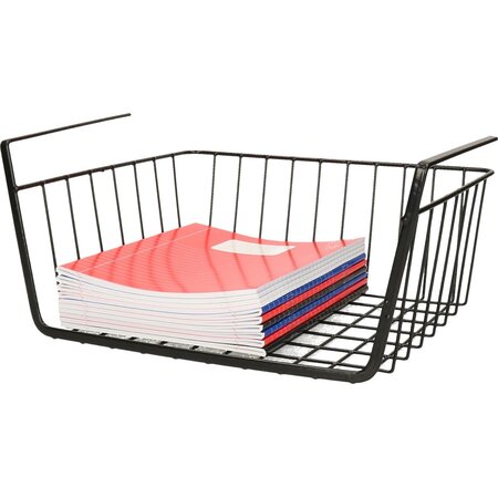 Migros Home Hangmand zwart - metaal - onderplank-organizer - 32 x 26 x 13 cm