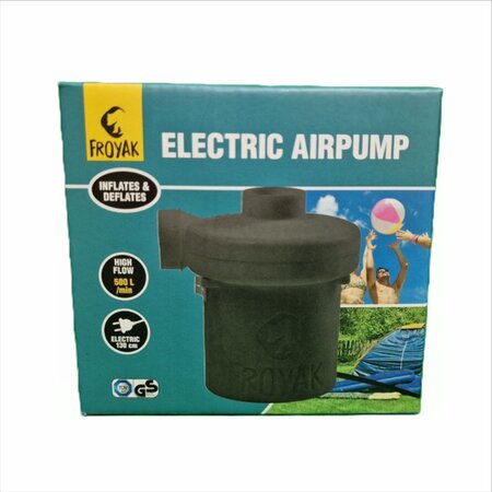 Froyak Froyak - elektrische luchtpomp - 130 watt - Zwart