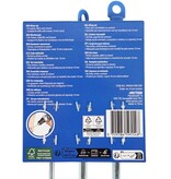 Merkloos Mixer - Geschikt voor Verf - Beton - Gips - Vulmiddel  - 3 Stuks