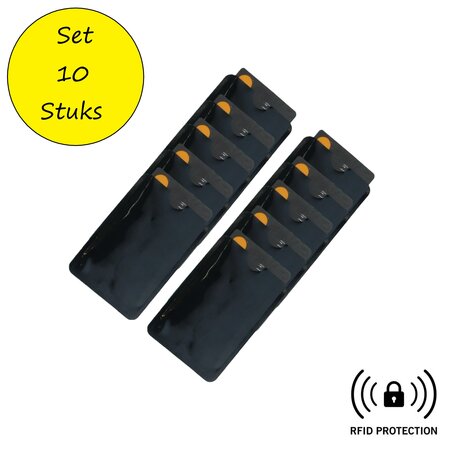 Banzaa RFID Beschermhoes – Anti Skimming Kaarthouder - Zwart