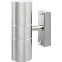 Smartwares Duo - Wandlamp - 2 lichtpunten - D 120 mm - Staal