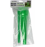 Benson Regenmeter - Liter en mm Aanduiding - Groen - Inclusief Spies - 24 cm