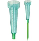 Benson Regenmeter - Liter en mm Aanduiding - Groen - Inclusief Spies - 24 cm