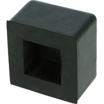 Rubberen opzetstuk - voor hamers - universeel - zwart - 1 kilo