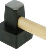 Benson Rubberen opzetstuk - voor hamers - universeel - zwart - 1 kilo