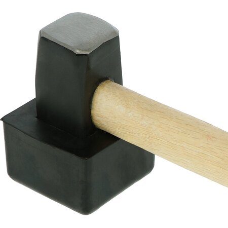 Benson Rubberen opzetstuk - voor hamers - universeel - zwart - 1 kilo