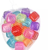 Benson Herbruikbare ijsblokjes - Kleurrijk en duurzaam - BPA-vrij - 20 stuks