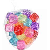 Herbruikbare ijsblokjes - Kleurrijk en duurzaam - BPA-vrij - 20 stuks