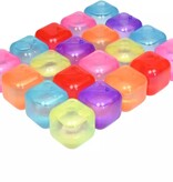 Benson Herbruikbare ijsblokjes - Kleurrijk en duurzaam - BPA-vrij - 20 stuks