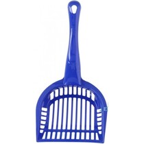 Hondenpoep schepje - Kattenbak schepje - Blauw - 28 cm