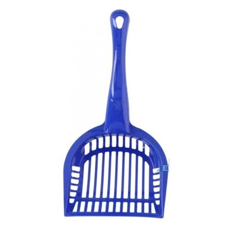 Merkloos Hondenpoep schepje - Kattenbak schepje - Blauw - 28 cm