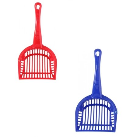 Merkloos Hondenpoep schepje - Kattenbak schepje - 2 stuks - 28 cm