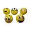 Eurobatt  Emoji Stressbal 3 Stuks  – 6 cm -  Medium Density