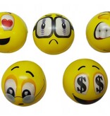 Eurobatt  Emoji Stressbal 3 Stuks  – 6 cm -  Medium Density