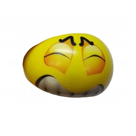 Eurobatt  Emoji Stressbal 3 Stuks  – 6 cm -  Medium Density