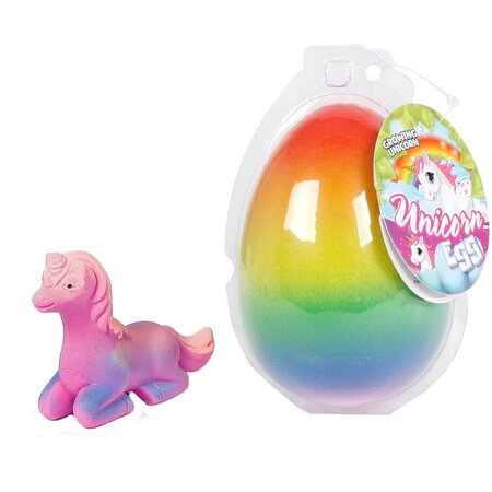 Unicorn Unicorn Groei-ei Unicorn Rainbow Meisjes 11 Cm