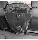 Merkloos Hondennet auto achterbank - Veiligheidsrek - Honden  barrière - Hondenrek - 60 x 70 cm