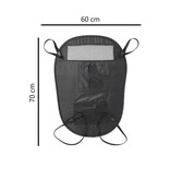 Merkloos Hondennet auto achterbank - Veiligheidsrek - Honden  barrière - Hondenrek - 60 x 70 cm