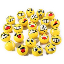 Emoji Stressbal - Smiley - 12 Stuks – 6 cm - Medium Density