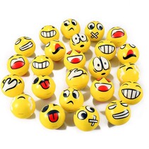 Emoji Stressbal - Smiley - 12 Stuks – 6 cm - Medium Density