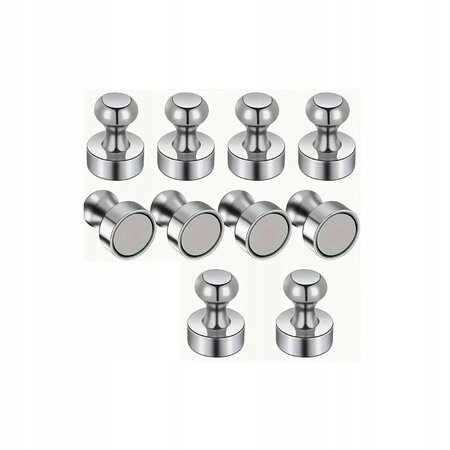 Merkloos Neodymium magneetjes - 16 x 12 mm - Zeer sterke magneet - Koelkast - Whiteboard - 10 stuks