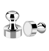 Merkloos Neodymium magneetjes - 16 x 12 mm - Zeer sterke magneet - Koelkast - Whiteboard - 10 stuks